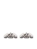 Alexander McQueen Seal logo-plaque cufflinks - Argent - thumbnail