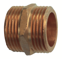 Cornat Messing Dubbele Nippel 3/4 - FLOR92750