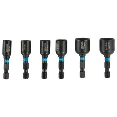 Makita Impact Black Krachtdoppenset 1/4" Zeskant | 6-delig - E-15768