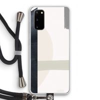 Baca: Samsung Galaxy S20 Transparant Hoesje met koord