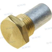 TEN01320T - ANODE 15*20 M8*L9 met PLUG Mercruiser