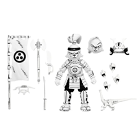 NECA Samurai Usagi Yojimbo Black & White NECA Samurai Usagi Yojimbo Black & White