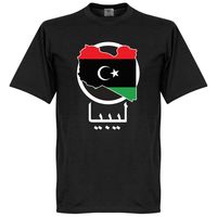 Libië Map T-Shirt - thumbnail