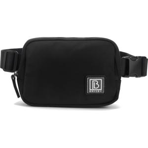 Brisby - Heuptas - Waistbag - Buideltasje - Festivaltas -1L - Zwart Zwart / Liter