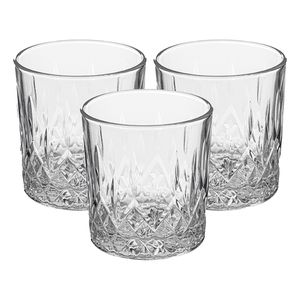 Secret de Gourmet drinkglazen - Paris - set 8x stuks - 240 ml - glas - transparant