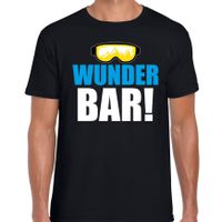 Apres ski t-shirt Wunderbar zwart heren - Wintersport shirt - Foute apres ski outfit Apres ski t-shirt Wunderbar zwart heren - Wintersport shirt - Foute apres ski outfit