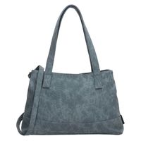 Beagles Handtas / Schoudertas Anaconda Navy Blauw - thumbnail