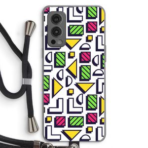 8-bit N°4: OnePlus Nord 2 5G Transparant Hoesje met koord