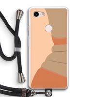 Bikini: Pixel 3 Transparant Hoesje met koord