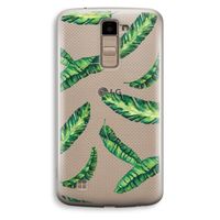 Lange bladeren: LG K10 (2016) Transparant Hoesje