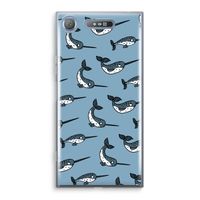 Narwhal: Sony Xperia XZ1 Transparant Hoesje