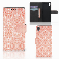 Sony Xperia XA1 Telefoon Hoesje Pattern Orange