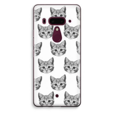 Kitten: HTC U12+ Transparant Hoesje