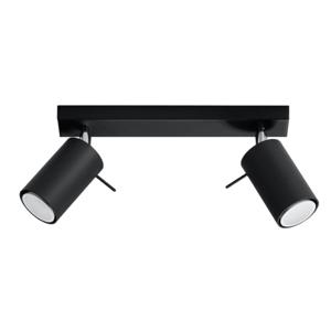 Plafondlamp RING 2 zwart