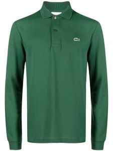 Lacoste polo en coton à patch logo - Vert