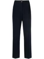 Claudie Pierlot pantalon de tailleur à coupe droite - Bleu