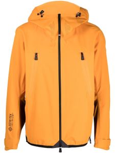 Moncler Grenoble veste zippée à capuche - Orange