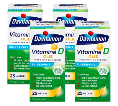 Davitamon Vitamine D Olie Multiverpakking