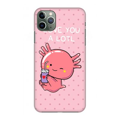 Love You A Lotl: Volledig geprint iPhone 11 Pro Max Hoesje