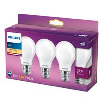 Philips 8,5W - E27 - 2700K - 1055 lumen set van 3 929002025759 - thumbnail