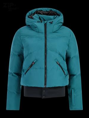 Protest Preppy with Zip-Shift Wintersportjas Dames Rainstorm Blue S/36