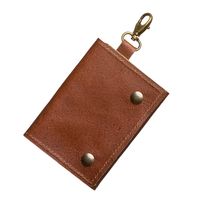 The Hantler SD en CF Memory card holder Whiskey brown/Brass - thumbnail