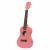 Fazley K23P-W concert ukelele roze
