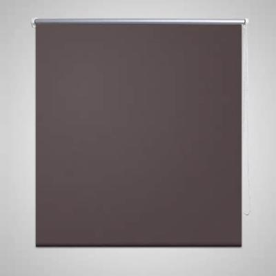 VidaXL Rolgordijn verduisterend 100 x 230 cm koffiebruin