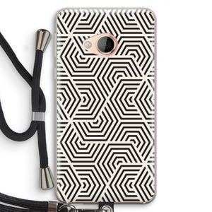 Magic pattern: HTC U Play Transparant Hoesje met koord