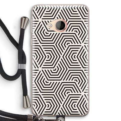 Magic pattern: HTC U Play Transparant Hoesje met koord