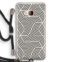 Magic pattern: HTC U Play Transparant Hoesje met koord