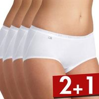 Sloggi 4 stuks Basic Plus Midi - thumbnail