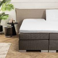 Molton Hoeslaken Badstof Waterdicht - 200x210 Cm - Fresh And Co Matrasbeschermer - Dekbed-Discounter.nl