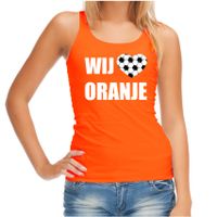 Oranje fan tanktop / kleding Holland wij houden van oranje EK/ WK voor dames XL  -