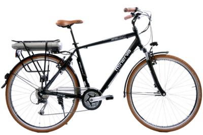 Minerva Estrel 28 Inch 53 cm Heren 9V V Brakes Zwart