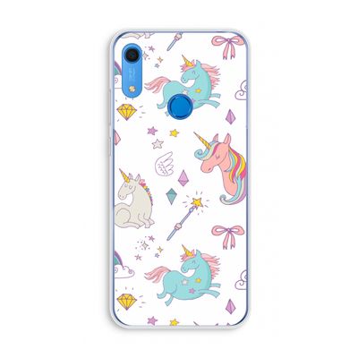 Fantasiewereld: Huawei Y6s Transparant Hoesje
