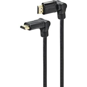 SpeaKa Professional SP-9510016 HDMI-kabel HDMI Aansluitkabel HDMI-A-stekker, HDMI-A-stekker 3.00 m Zwart