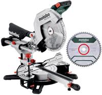 Metabo afkortzaag kgs 305 m set met trekfunctie | nieuwste model + extra zaagblad - 613305900