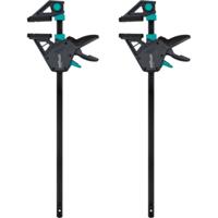 Wolfcraft eenhandklem SET - Lijmklem PRO MAX 450mm - Lijmtang - Snelspanklem - 8662060