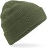 Beechfield CB50 Organic Cotton Beanie - Olive Green - One Size