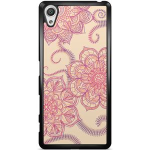 Sony Xperia X hoesje - Sweet floral mandala