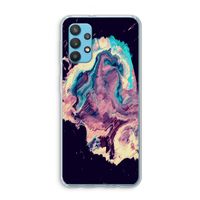 Cosmic Silence: Samsung Galaxy A32 4G Transparant Hoesje