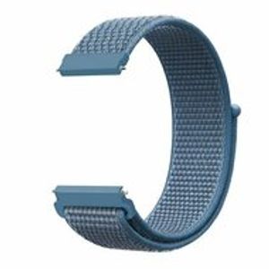 Sport Loop nylon bandje - Denim blauw - Samsung Galaxy Watch 6 - 40mm & 44mm