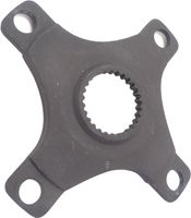 Miranda Spider bosch-4 aluminium 47.5mm 104mm zwart