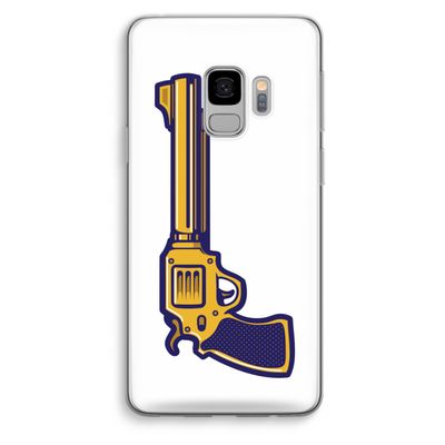 Pew Pew Pew: Samsung Galaxy S9 Transparant Hoesje