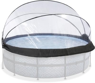 Exit zwembadoverkapping ECO rond 427 cm - universeel