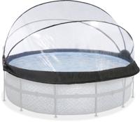 Exit zwembadoverkapping ECO rond 427 cm - universeel