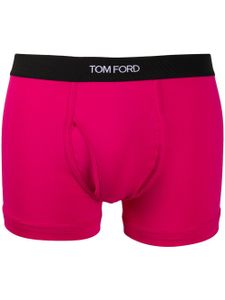 TOM FORD boxer à taille à logo - Rose