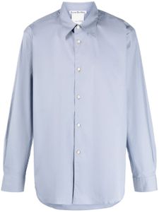 Acne Studios chemise boutonnée à manches longues - Bleu