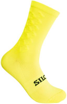 SILCA Sock aero tall size l yellow